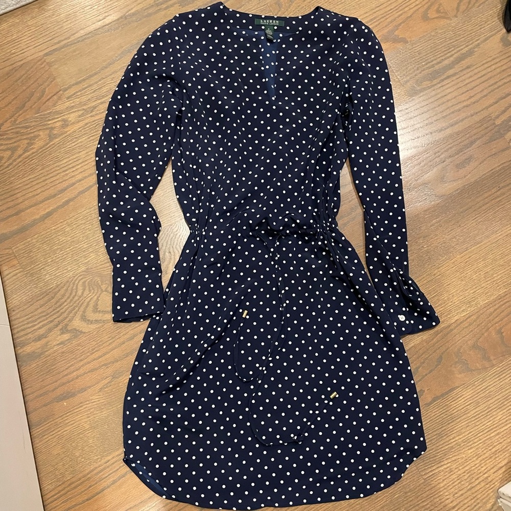 Lauren Ralph Lauren Polka Dot Dress